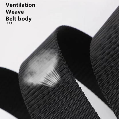 Men's Tactical Nylon Belt with Automatic Buckle for Outdoor Use