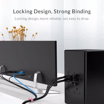 Cable Organizer – Reusable Silicone Cable Ties for Cord Management