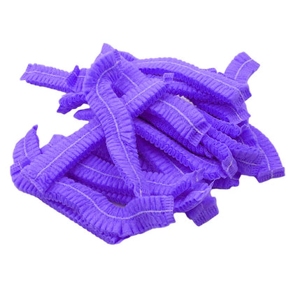 Disposable Shower Caps – 100 Pack Elastic Hair Covers
