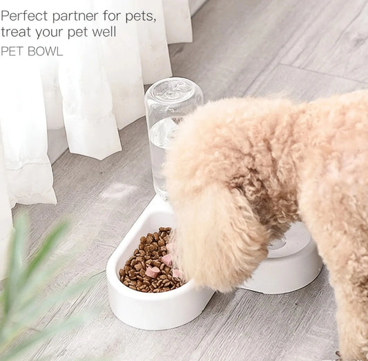 Automatic Pet Water Fountain – Heart-Shaped Cat & Dog Water Bowl