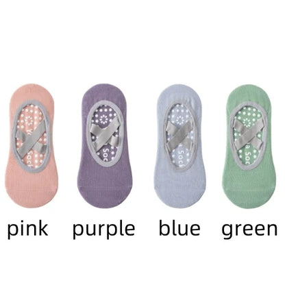 Women’s Yoga Grip Socks Silicone Anti-Slip