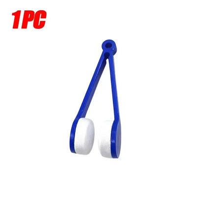 Portable Eyeglass Cleaning Brush – Microfiber Glasses Cleaning Tool