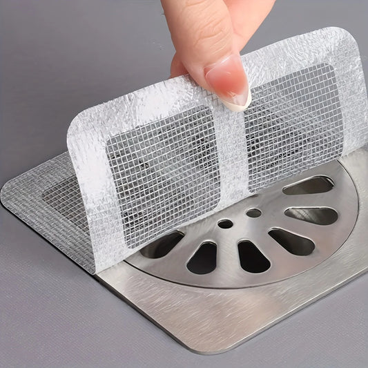Floor Drain Hair Catcher – Self Adhesive Bathroom & Kitchen Filter
