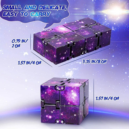 Infinity Cube Fidget Toy Folding Flip Puzzle for Teens and Adults