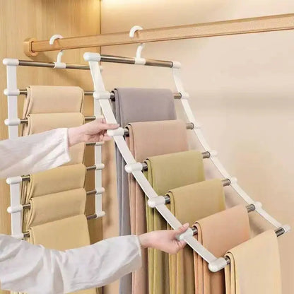 Pants Hanger – Multi Layer Space Saving Closet Organizer