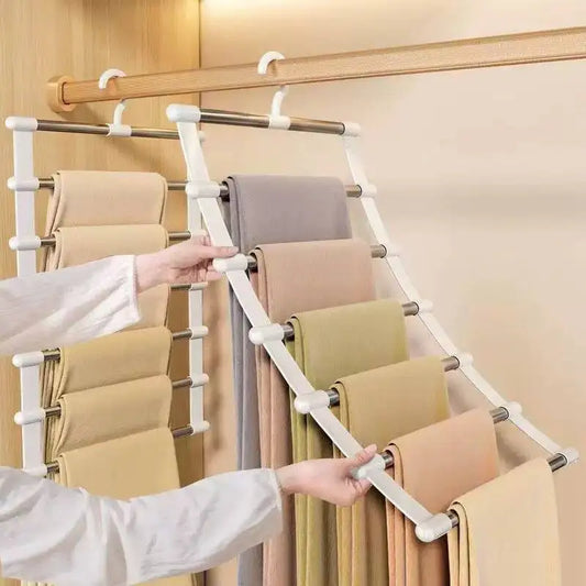 Pants Hanger – Multi Layer Space Saving Closet Organizer