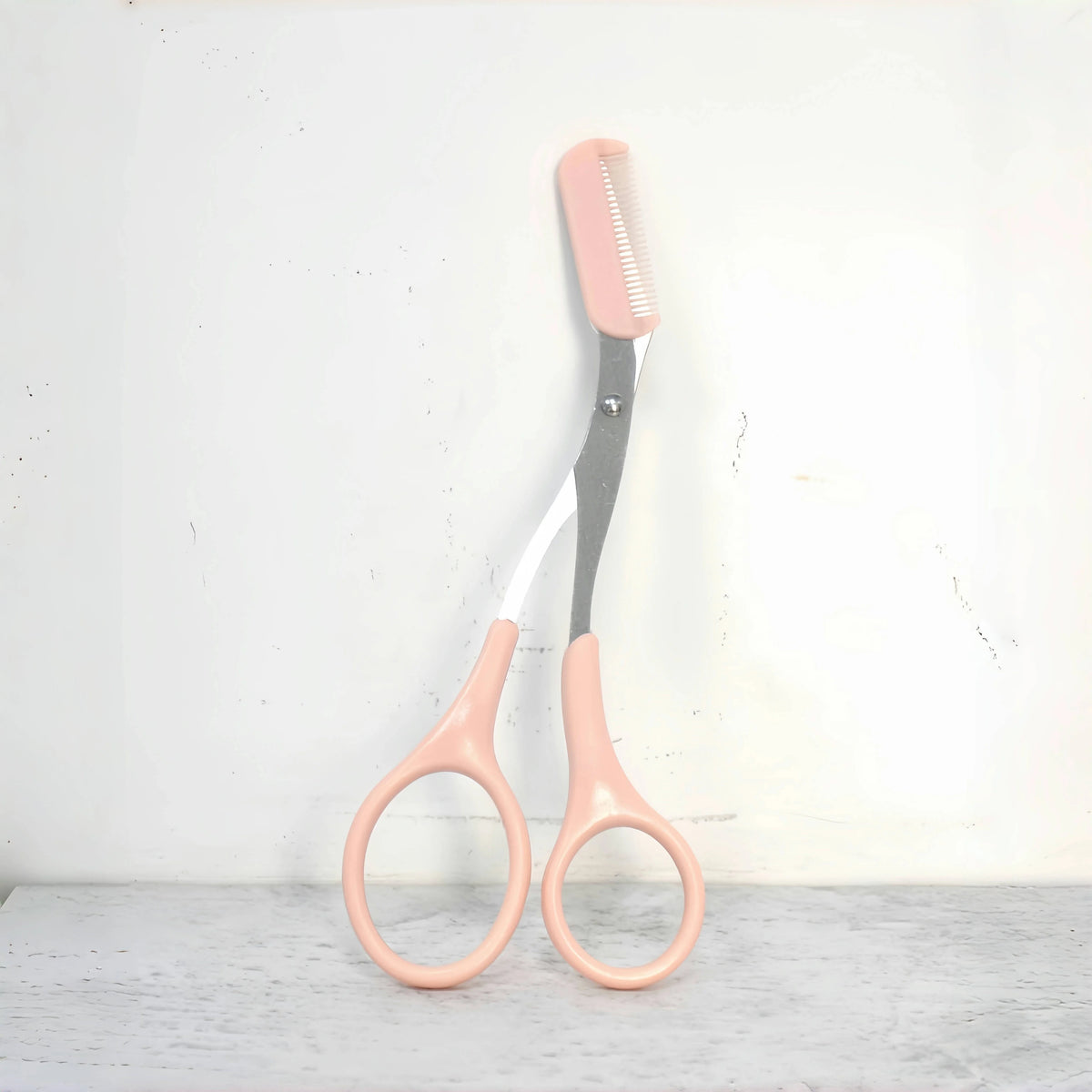 Eyebrow Trimming Scissors with Comb for Precision Grooming