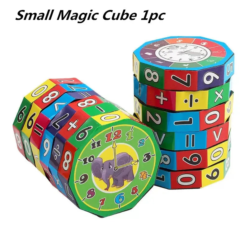 Math Learning Cube for Kids – Arithmetic Counting Educational Toy
