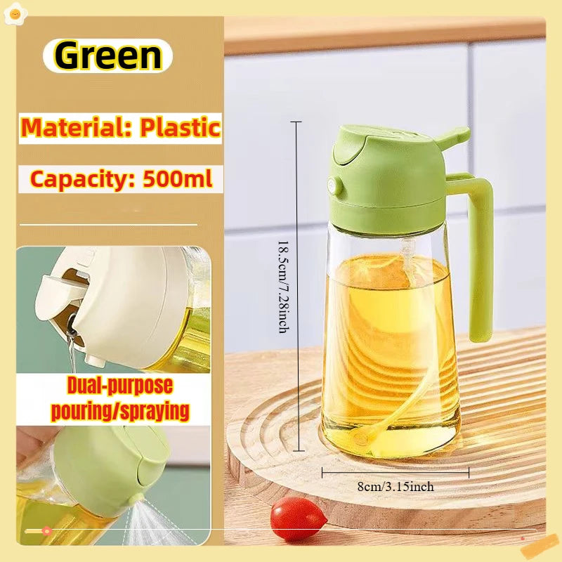 Oil Spray Bottle for Cooking, BBQ, Baking and Roasting
