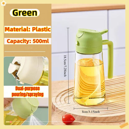 Oil Spray Bottle for Cooking, BBQ, Baking and Roasting