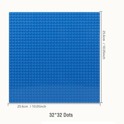 32x32x16x16 Dots Children DIY City Construction Base Plates  Plastic Splice Assembly Building Block Baseplate Entertainment Toys