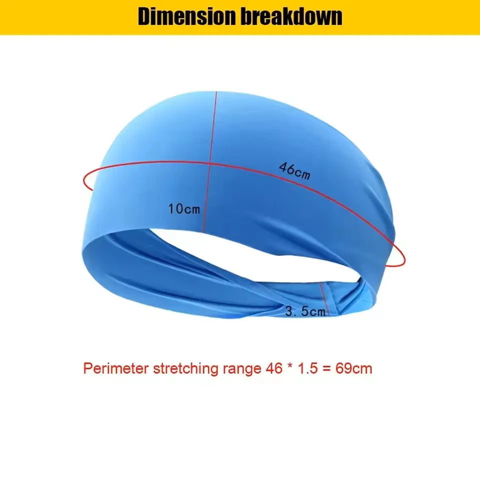 Workout Headband – Quick Dry Non-Slip Sports Sweatband
