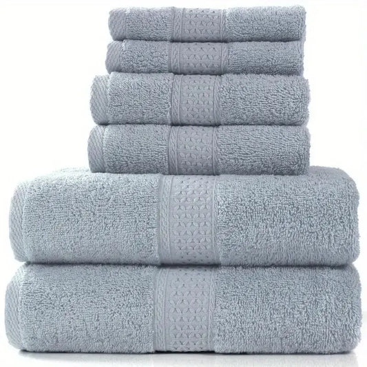 Soft Face Towel – Absorbent Solid Color Bathroom Towel