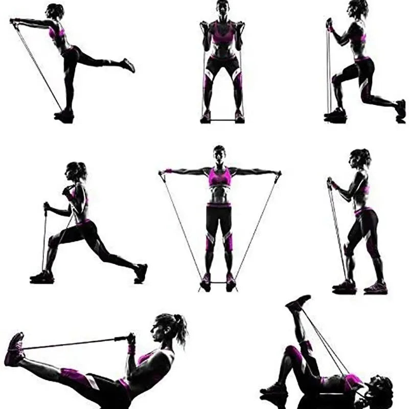 Resistance Bands with Handles for Home Strength Training