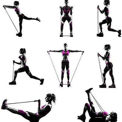 Resistance Bands with Handles for Home Strength Training