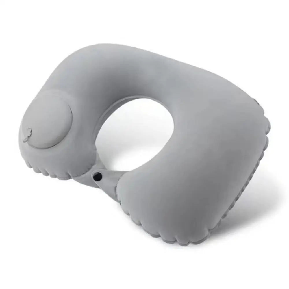 Inflatable Neck Pillow – Portable U-Shaped Travel Pillow for Flights