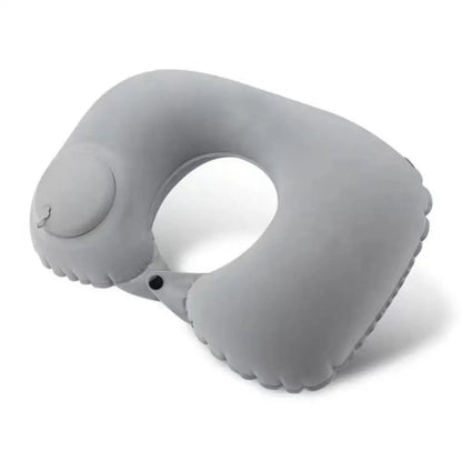 Inflatable Neck Pillow – Portable U-Shaped Travel Pillow for Flights
