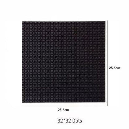 32x32x16x16 Dots Children DIY City Construction Base Plates  Plastic Splice Assembly Building Block Baseplate Entertainment Toys