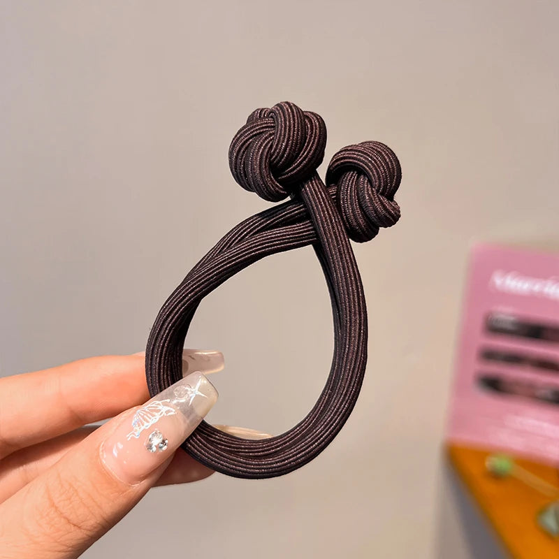 Women's Stretchy Hair Ties – Elastic Ponytail Bands for Daily Use
