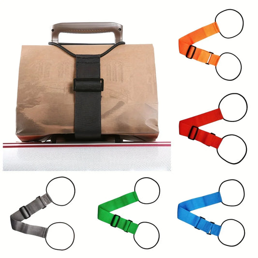 Luggage Connector Strap, Adjustable Elastic Suitcase Travel Belt