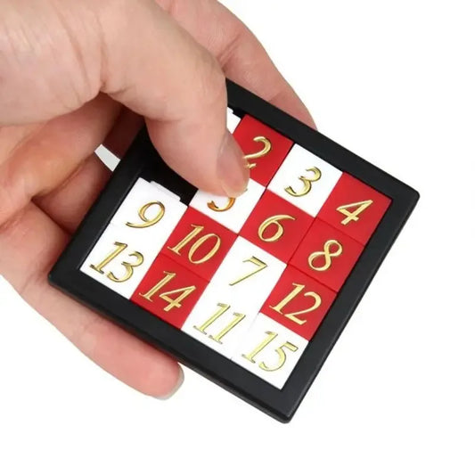 Magnetic Sliding Puzzle Number Logic Game for Kids and Adults