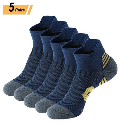 Non-Slip Running Socks – 3 Pairs Quick-Dry Athletic Sports Socks