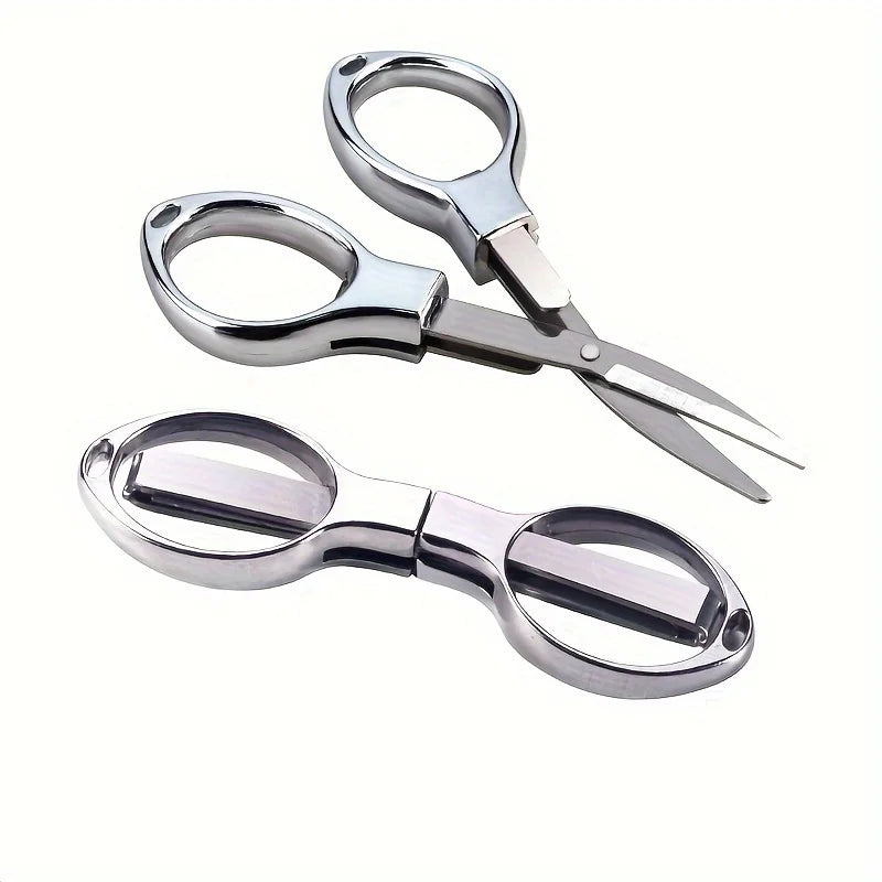 Folding Scissors – Portable Stainless Steel Travel Scissors