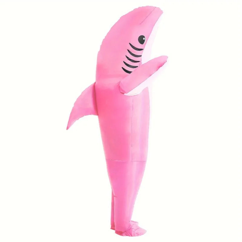 Inflatable Shark Costume – Cute Animal Halloween Dress-Up Suit