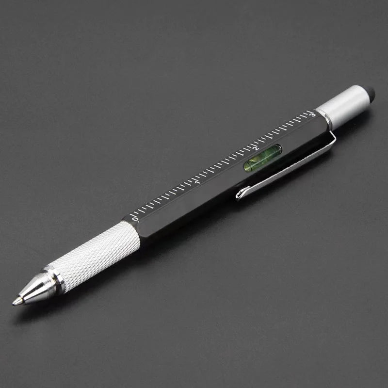 7 in 1 Multifunction Pen with Stylus, Ruler & Screwdriver