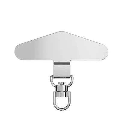 Phone Lanyard Patch – 360° Rotation Metal Tether Tab for Cell Phones
