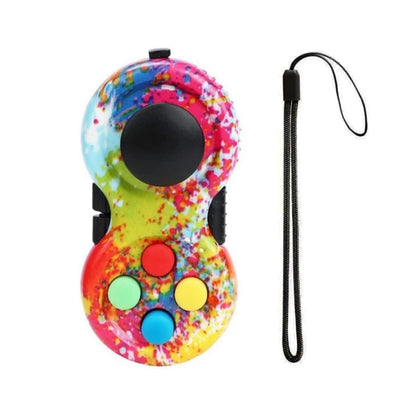 Fidget Pad – 8-in-1 Handheld Sensory Fidget Toy