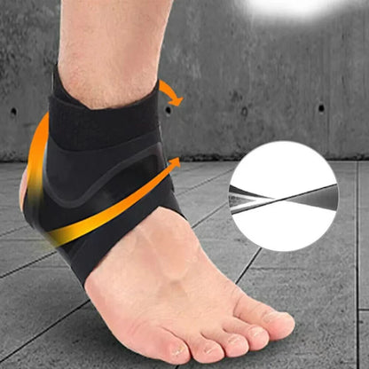 Ankle Brace Support – Adjustable Compression Sleeve for Sports & Running