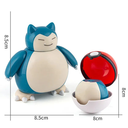 Anime Figure Set, 8cm PVC Collectible Character Models