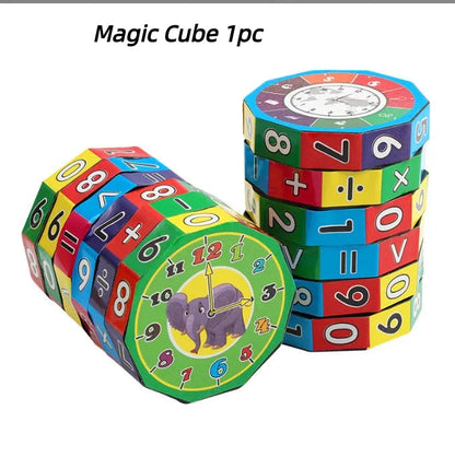 Math Learning Cube for Kids – Arithmetic Counting Educational Toy