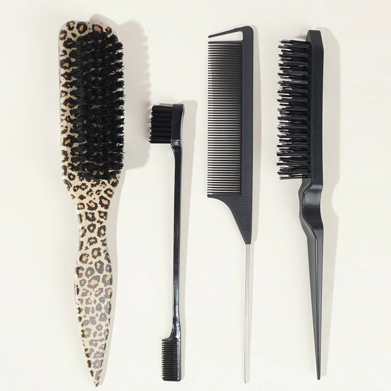 Slick Back Hair Brush – Smoothing Edge Control Brush