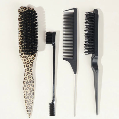 Slick Back Hair Brush – Smoothing Edge Control Brush
