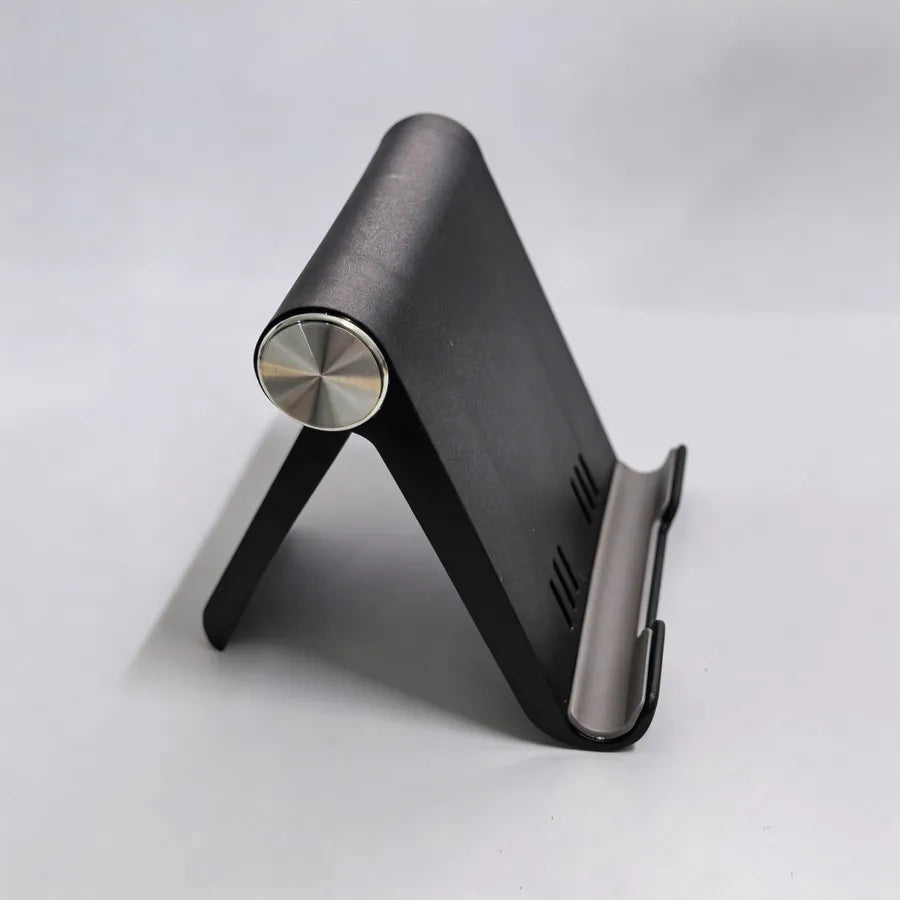 Adjustable Phone Stand with Foldable Portable Desktop Design