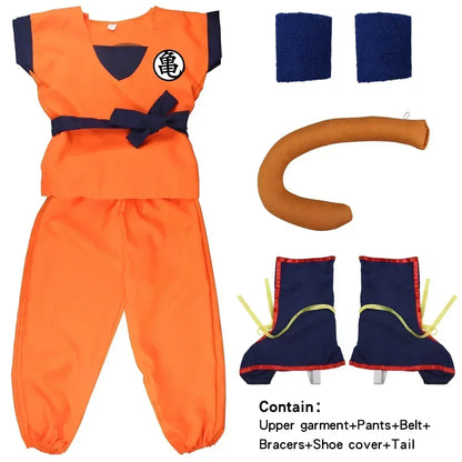 Anime Martial Arts Costume – Kids & Adult Cosplay Outfit