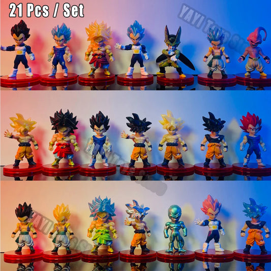 Anime Action Figure 7-13CM PVC Collectible Model Toy
