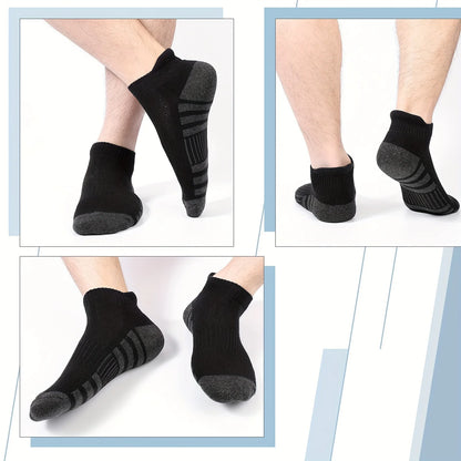 12 Pairs Men's Breathable Mesh Socks – Low Cut Sports & Casual Socks