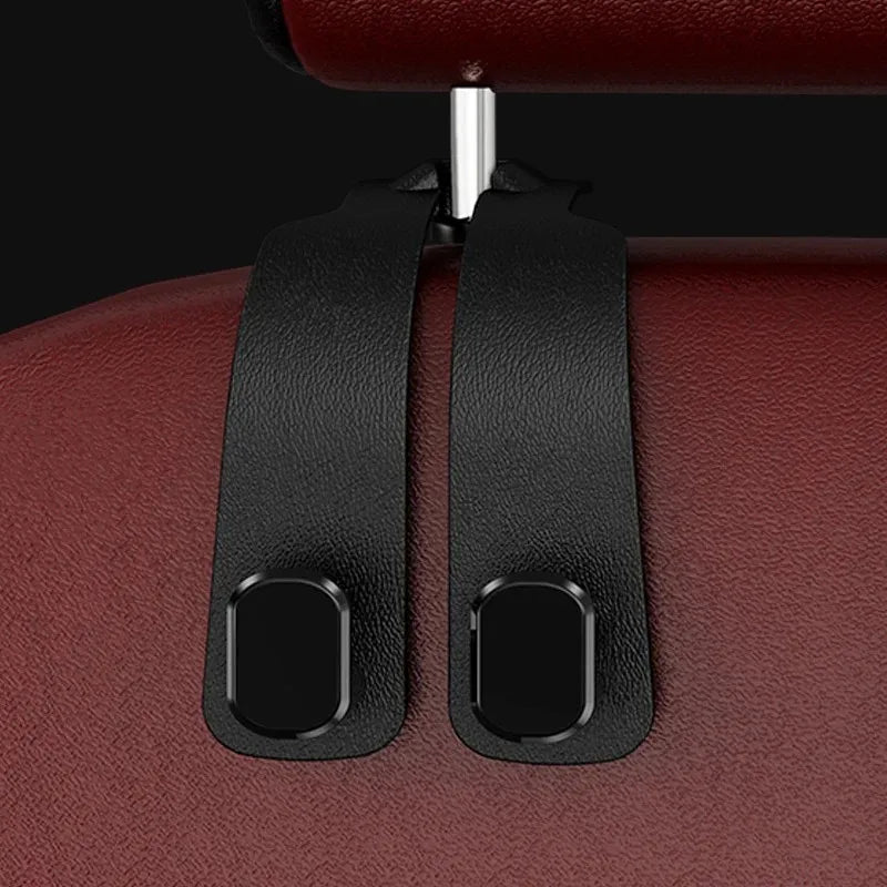 Car Headrest Hook – Universal Seatback Bag Holder