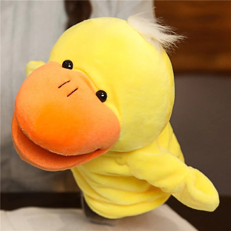 Hand Finger Puppets Plush Cartoon Toys for Kids and Family Play