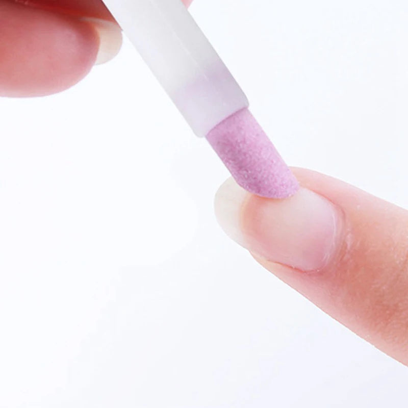 Nail Cuticle Remover Tool – Quartz Grinding Pen for Manicure Care