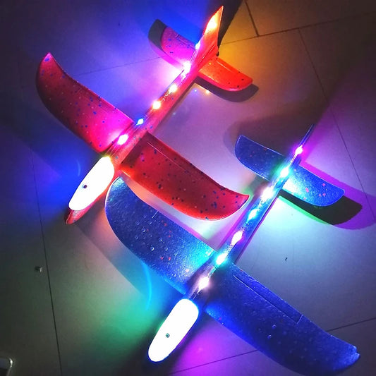 Foam Glider Airplane Toy for Kids Outdoor Hand Throwing