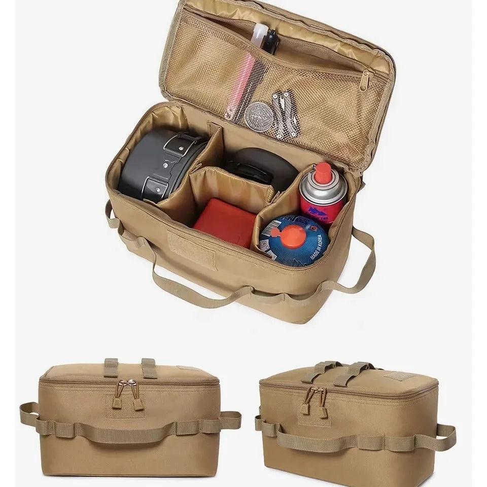 Camping Gas Canister Bag – Large Capacity Outdoor Storage