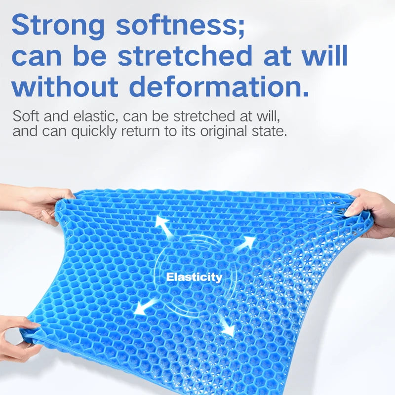 Gel Seat Cushion – Breathable Honeycomb Cushion for Chairs