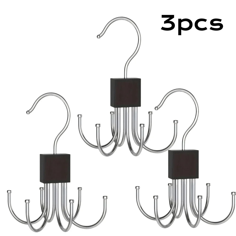 Rotating Storage Hanger – 360° Multi Hook Closet Organizer