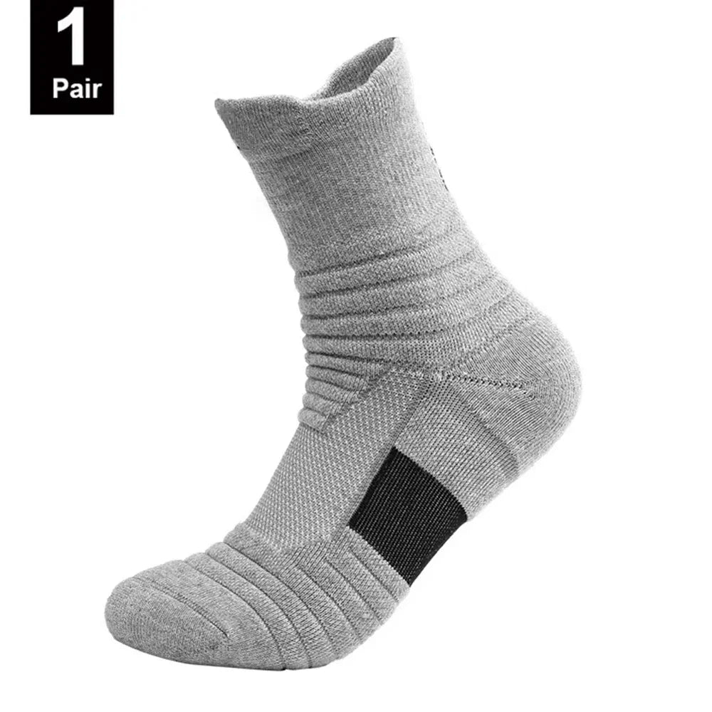Men's Soccer Socks – Breathable Anti-Slip Sports Socks EU 39-45