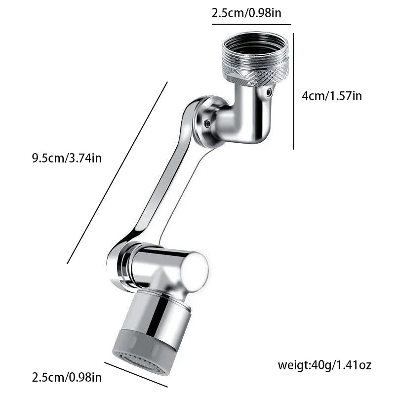Faucet Extender – 1080° Rotating Sink Faucet Attachment