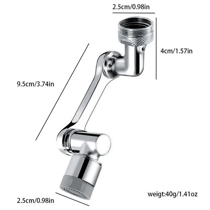 Faucet Extender – 1080° Rotating Sink Faucet Attachment